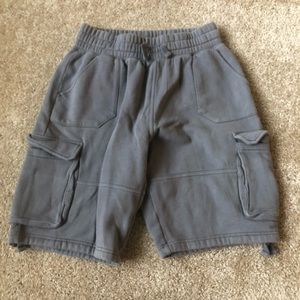 Gray sweatshorts